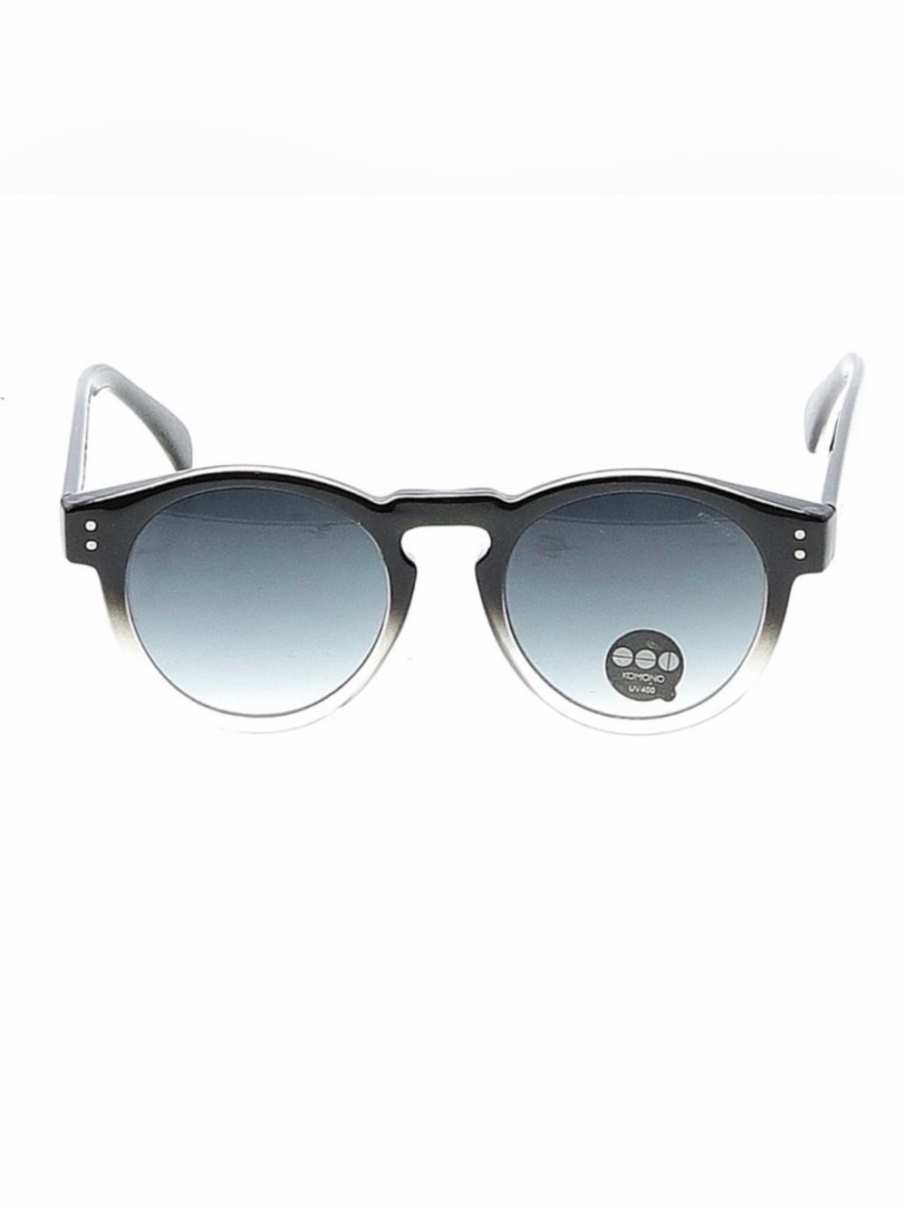 KOMONO Clement Paisley Sunglasses (NEW) clear gray - Picture 15 of 15